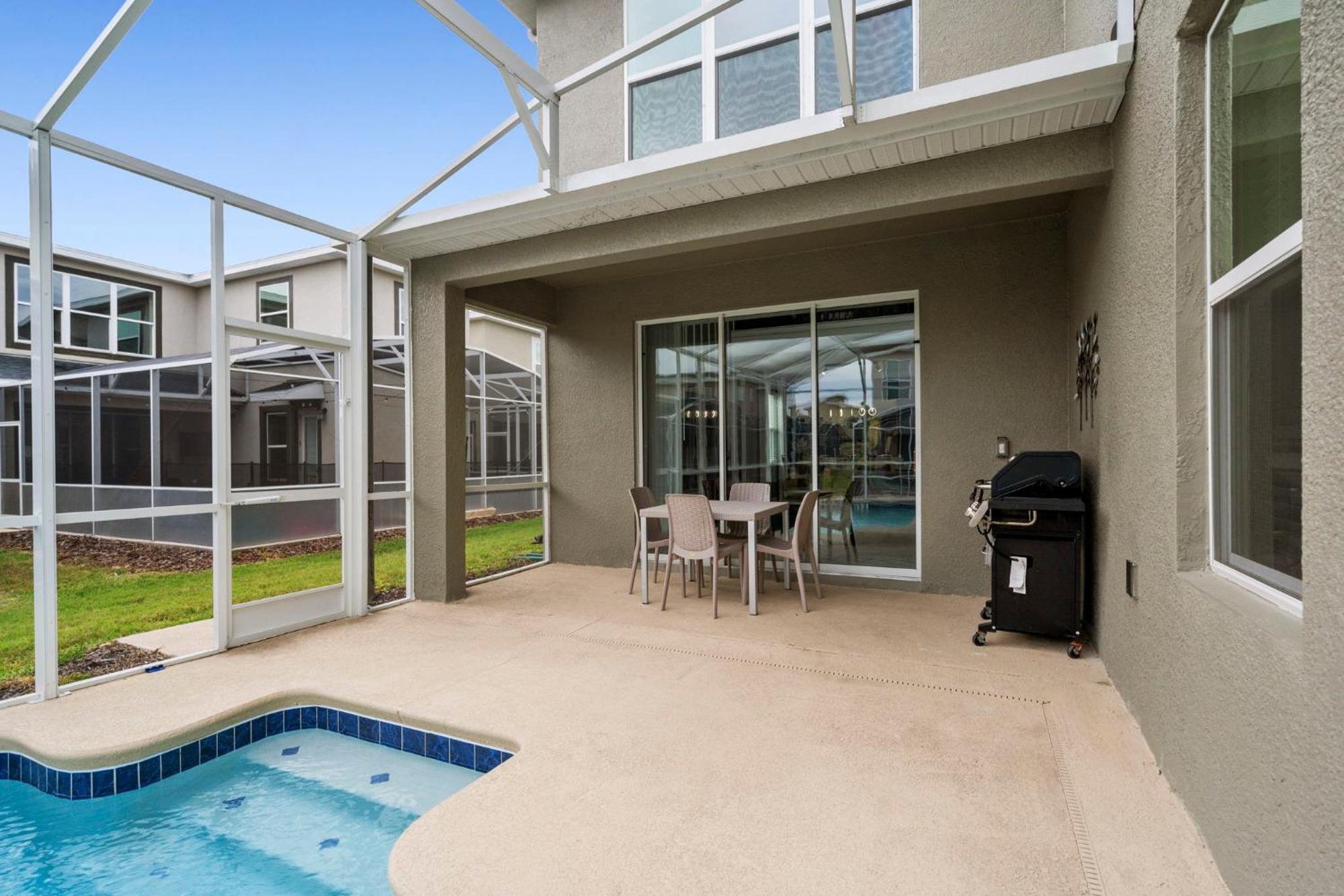 Gorgeous 5 Bd Home W Private Pool Next To Disney キシミー エクステリア 写真