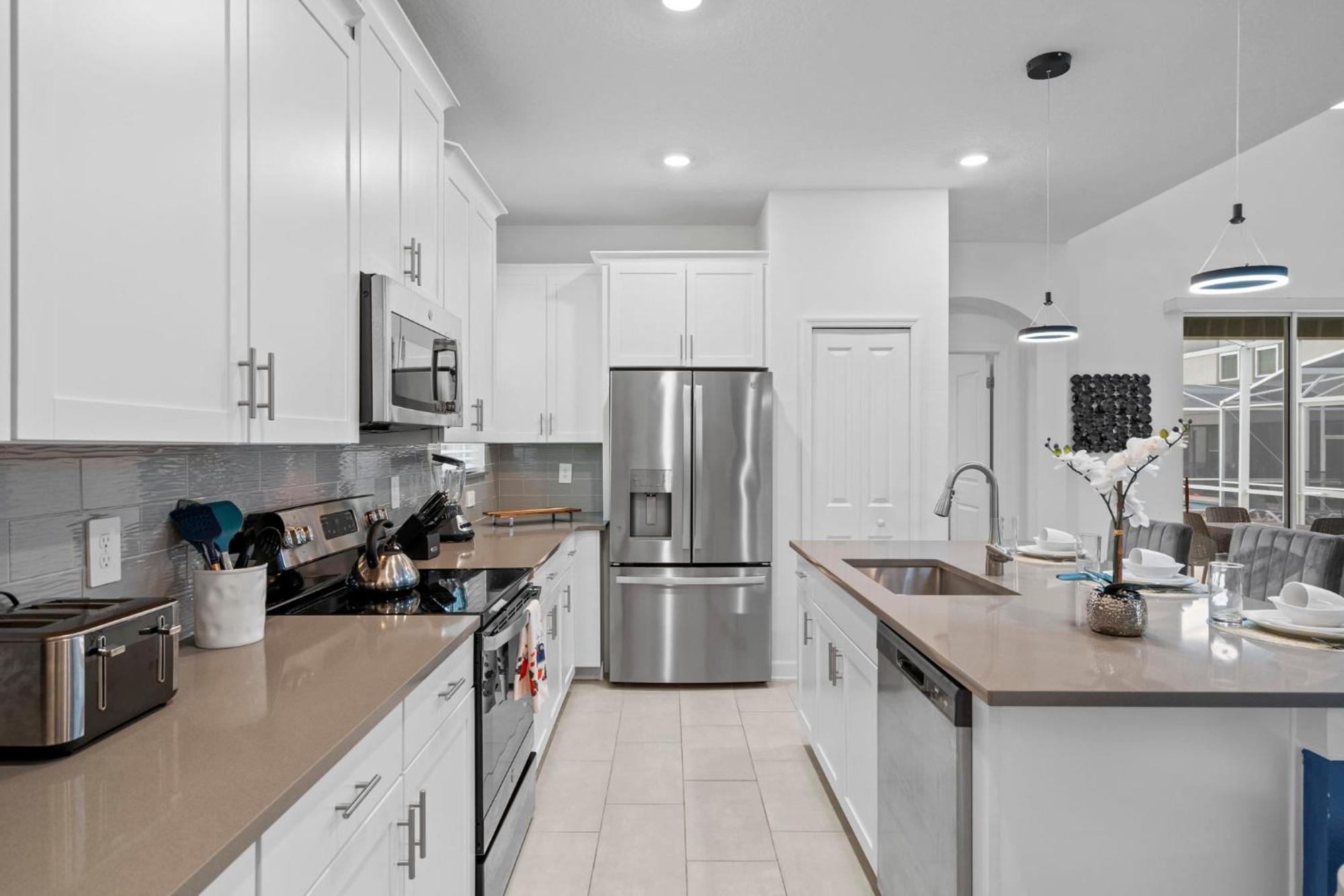 Gorgeous 5 Bd Home W Private Pool Next To Disney キシミー エクステリア 写真